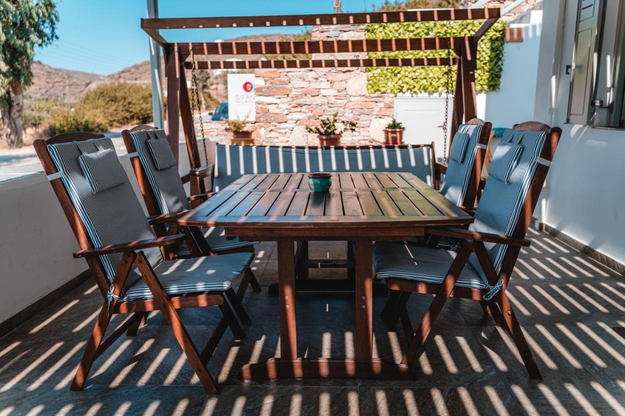 Sifanto Mare Apartments Fáros Dış mekan fotoğraf