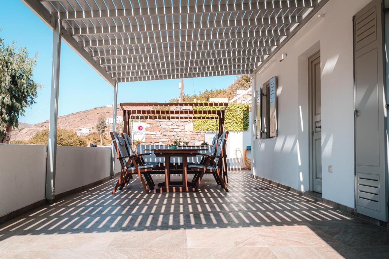 Sifanto Mare Apartments Fáros Dış mekan fotoğraf